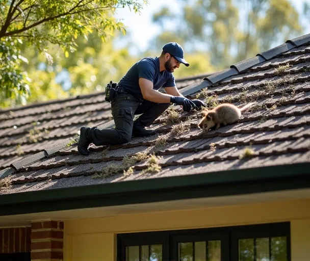 Humane Trap Setup Enoggera Reservoir